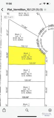 LOT 10 BLK 1 RED VALLEY AVE # LOT 10 BLK 1, BROWNSVILLE, TX 78521 - Image 1